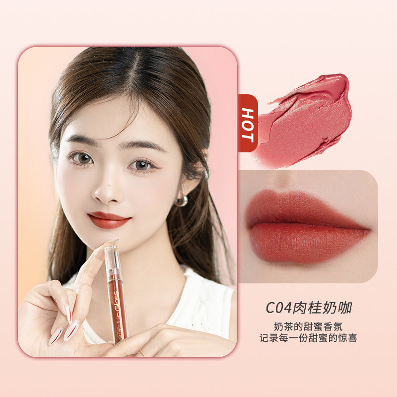 Kudan/kudan lip glaze lip mud student matte velvet soft mist whitening high-quality lip mud lipstick