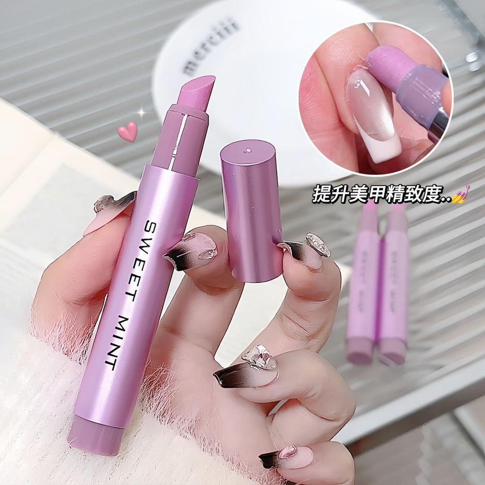Sweet mint cuticle oil pen - dead skin remover, anti-splitting, nail care, manicure & pedicure treatment