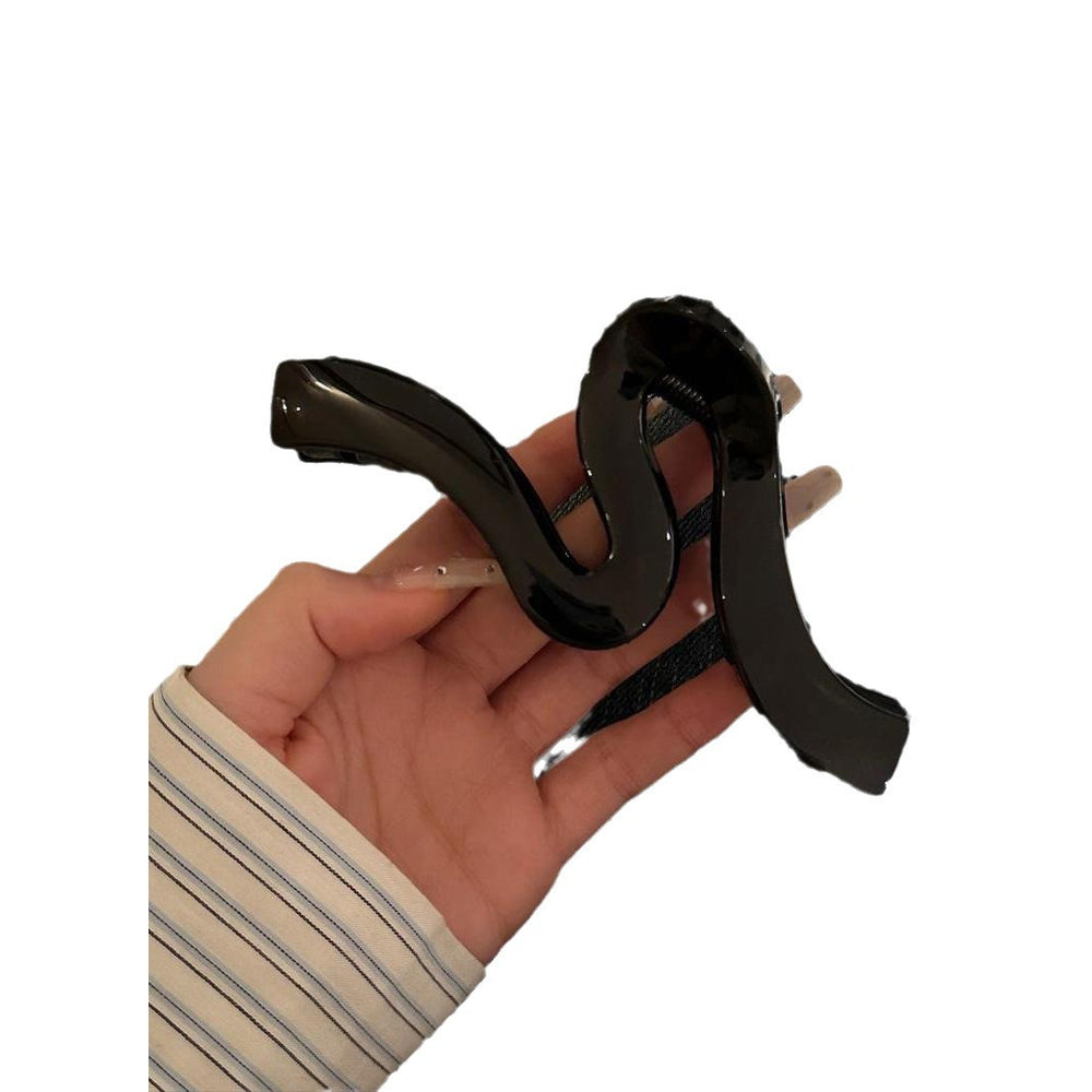 Geometric shape large shark clip grab clip back of head hair grab simple hair clip women's hair volume new arrival headwear