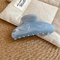Ink texture classyelegant hair clip, back of head hair clip, women's large hair volume, shark clip hair accessories