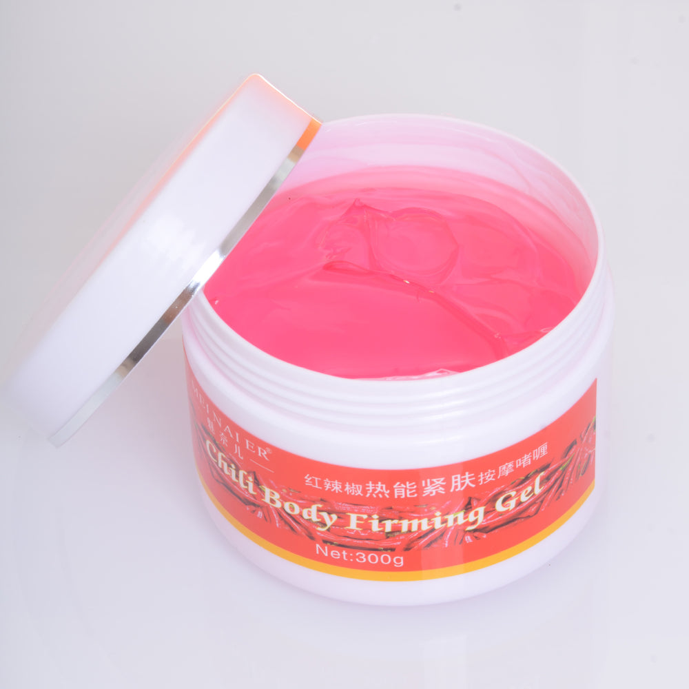exclusive red pepper skin tightening cream for abdomen, thin legs, belly tightening, fever, whole body massage gel 300g