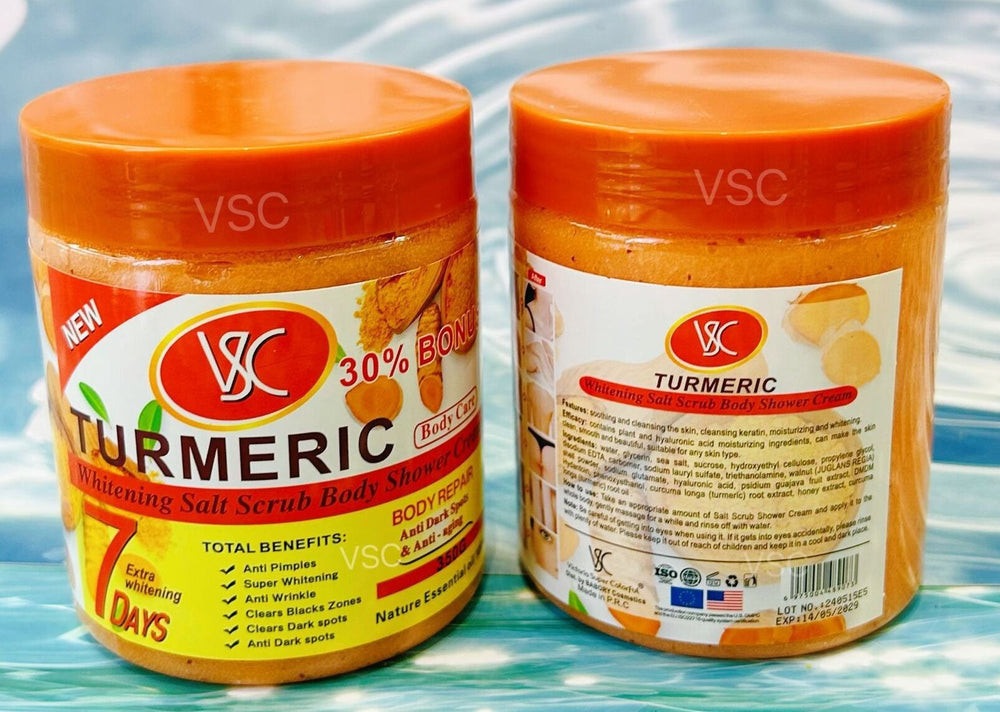 foreign trade turmeric skin care series essence liquid facial cream body lotion scrub wholesale foreign trade