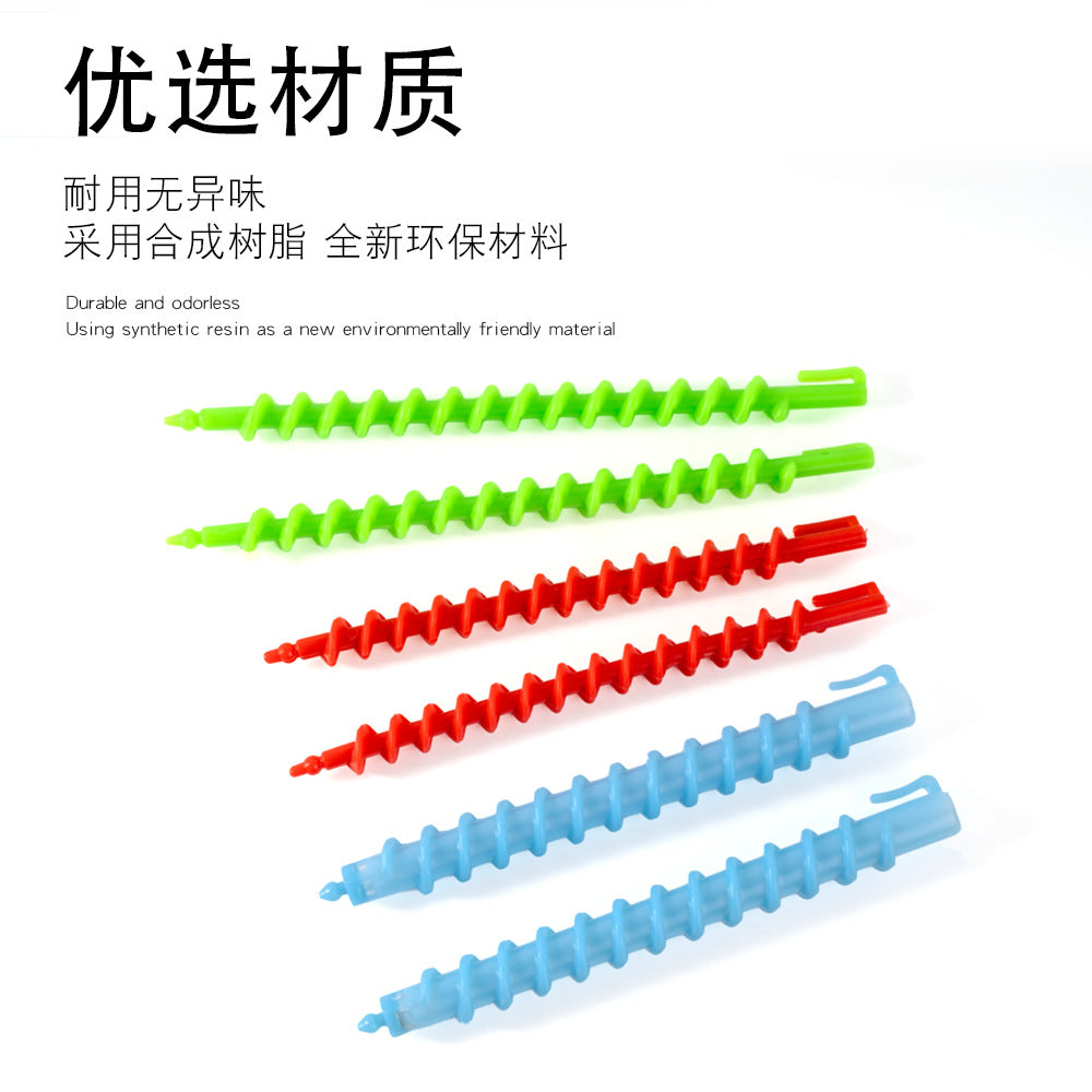 Screw bar hairdressing shop special perm screw bar size hollow cold perm screw bar wavy plastic screw bar