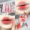 Gege bear tinted lip glaze - soft matte lip mud - perfect for students, no-makeup look, and brightening lips