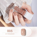 Kudan pure english cross-border special water-based nail polish no baking long-lasting quick-drying peelable 10ml polish