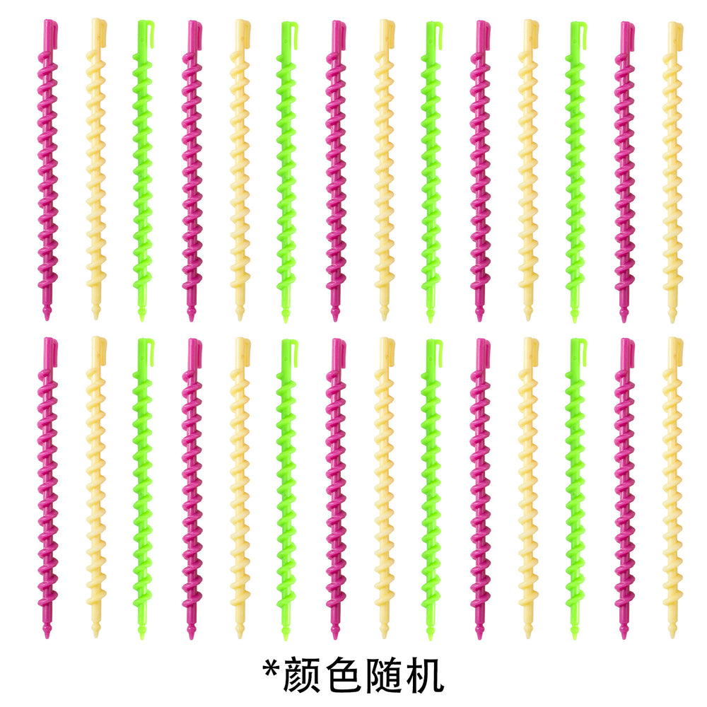 Screw bar hairdressing shop special perm screw bar size hollow cold perm screw bar wavy plastic screw bar