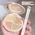 Sweet mint four-color concealer palette - covers freckles, acne scars, tear troughs, dark circles, and blemishes