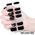 Zhengxiang personalized gel manicure stickers onion powder jumping color nail polish film korean uv photo lamp hardening semi-cured nail stickers