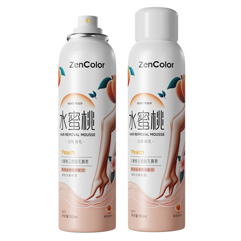 Gentle and painless hair removal mousse spray, underarm hair, leg hair, whole body hair removal cream, manufacturer wholesale hair removal kit