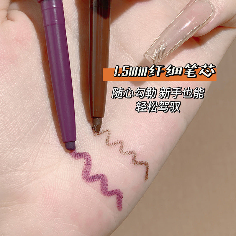 Makeup xixi eyeliner gel pen for women beginners long-lasting waterproof non-smudge outline eyelids to matte silkworm pen
