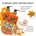 vc turmeric body repair lotion brightens skin color, moisturizes and moisturizes the whole body turmeric body lotion 500ml