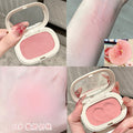 Phantom bear cloud soft blush low saturation shrinking and expanding color cute korean white matte blush cream