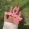 Frosted twist pink-11cm