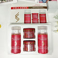 beauty salon collagen skin care 4-piece set, hydrating, moisturizing, tender and brightening classic hospital wear customer set