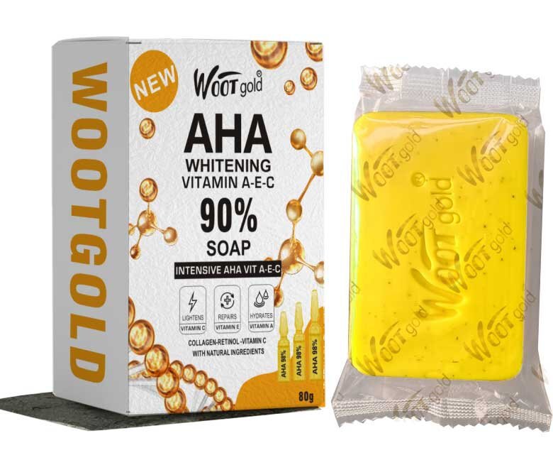 boxed english turmeric handmade soap deep cleansing fruit soap aha glutathione soap 80g