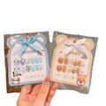 Sanrio series nail stickers - cute & exquisite nail art for kids, featuring kuromi & my melody designs