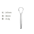 Factory direct u-shaped oral cleaning tool tongue scraper stainless steel tongue cleaner tongue scraper tongue cleaning