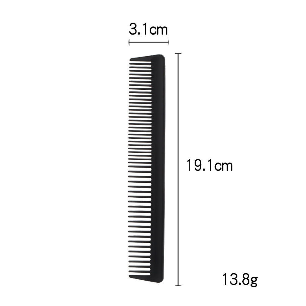 Hairdressing comb cross-border various combs barber shop special comb pointed tail dual-purpose oil head comb can be printed with logo and fixed color