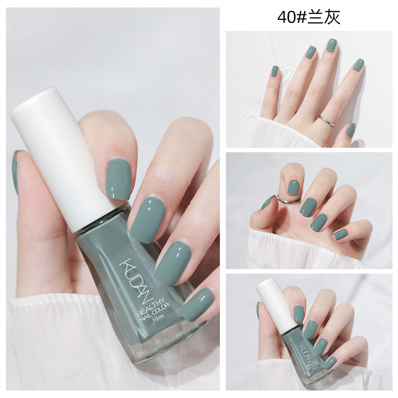 New nail polish: peel-off, no-bake, water-based, odorless, glossy, clear nail polish - spring/summer collection