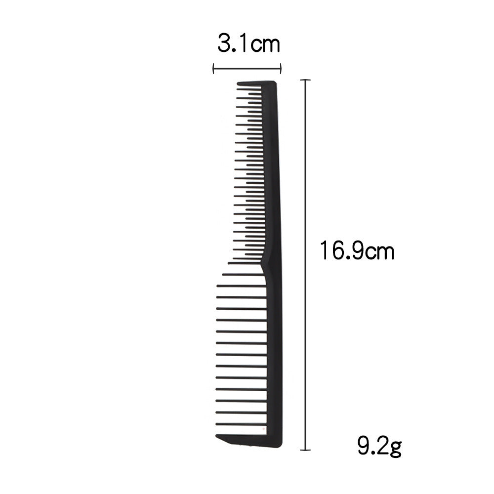 Hairdressing comb cross-border various combs barber shop special comb pointed tail dual-purpose oil head comb can be printed with logo and fixed color