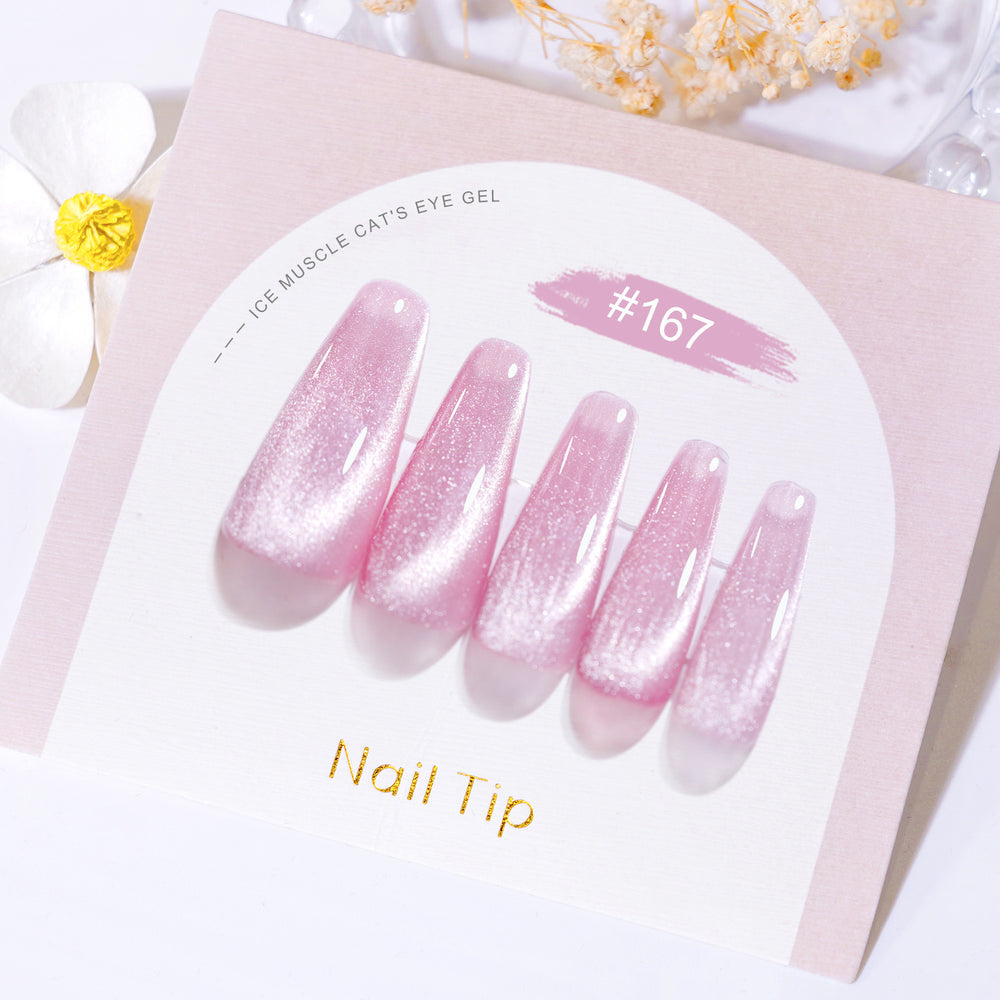 Risyal ice crystal cat eye gel polish 12ml - new nail art no-wipe color gel, side light & wide light, non-smudge, nail gel