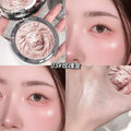 Makeup kobeleen lion head highlighter powder facial stereo brightening pearlescent flash soft waxy mashed potato highlighter cream