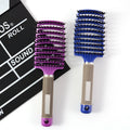 bristle large curved comb wide tooth hairdressing comb rib comb massage smooth hair hairdressing fluffy hair-styling wholesale