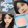 Jiujiu diary little white dog powder for women matte matte brightening waterproof oil control makeup no powder grinding large powder