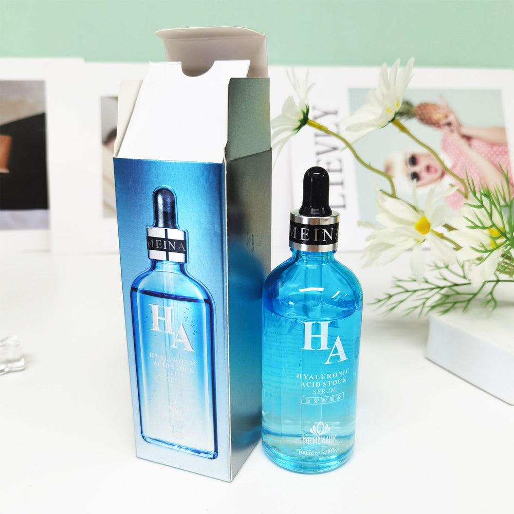 exclusive hyaluronic acid liquid essence facial hydrating and moisturizing skin care whitening serum seru