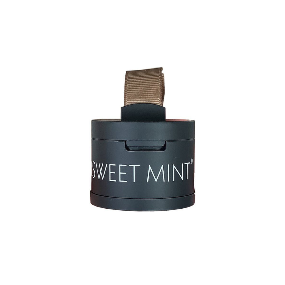 Makeup sweet mint hairline powder to modify hair replacement hair filling hair seam sideburns brown shadow contouring powder