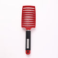 bristle large curved comb wide tooth hairdressing comb rib comb massage smooth hair hairdressing fluffy hair-styling wholesale
