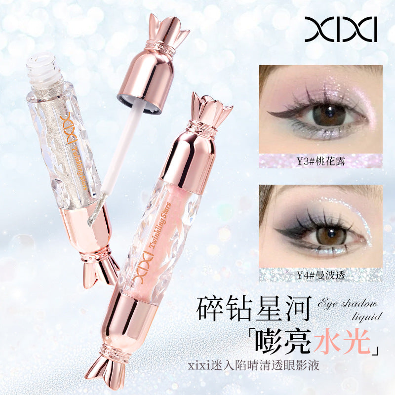 Xixi clear eye shadow liquid sequin pearlescent sparkling liquid eye shadow one drop of tear lying silkworm eye corner brightening liquid