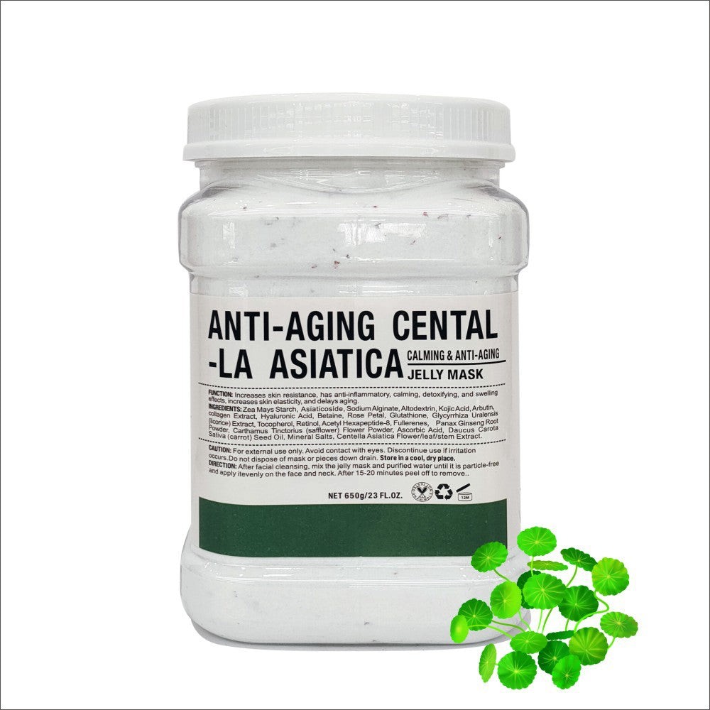 petal crystal jelly mask powder hyaluronic acid water light vampire brightening soft mask powder 650g foreign trade