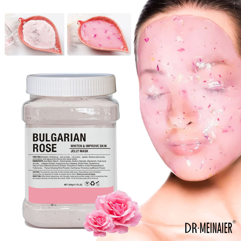 foreign trade petal crystal jelly mask powder vampire anti-aging water-glowing soft mask powder 300g wholesale
