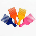 Comb hair comb plastic fist large tooth wide tooth comb oil head large back head styling flat comb hair salon pick hair comb