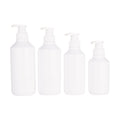 Pet dispensing bottles - custom round pump bottles for shampoo, hand soap, lotion, and shower gel