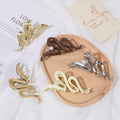 Classy metal gripper large back shark clip hairpin 2024 new classyaccessible luxury clip headwear hairpin