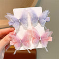 New butterfly hair clips - cute hair accessories for girls and babies - hairpins for little girls - bangs and side hair clips
