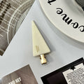 Shen yue's same gold label design triangle makeup clip cute girl retro hair clip easiest for match seamless clip bangs clip