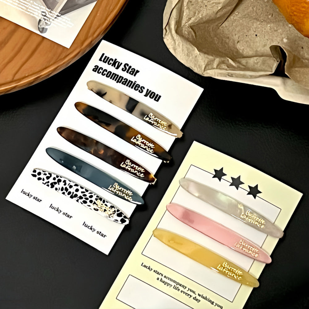 2025new arrival bangs clip classy seamless hairpin side classy one-word clip korean broken hair clip female headwear