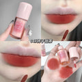 Gege bear gege bear light gauze pink mist lip glaze velvet matte matte fall and winter whitening non-stick cup lipstick