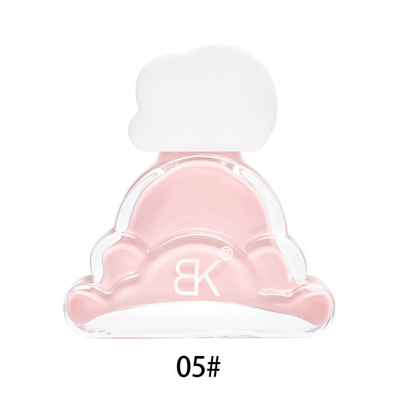New oil-based nail polish, no baking required, non-peelable, quick-drying, solid color red, non-peelable, whitening summer nail polish