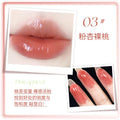 Novo crystal jelly long-lasting lip gloss - perfect for students, brightens, hydrates, and creates a glossy, glass-like finish