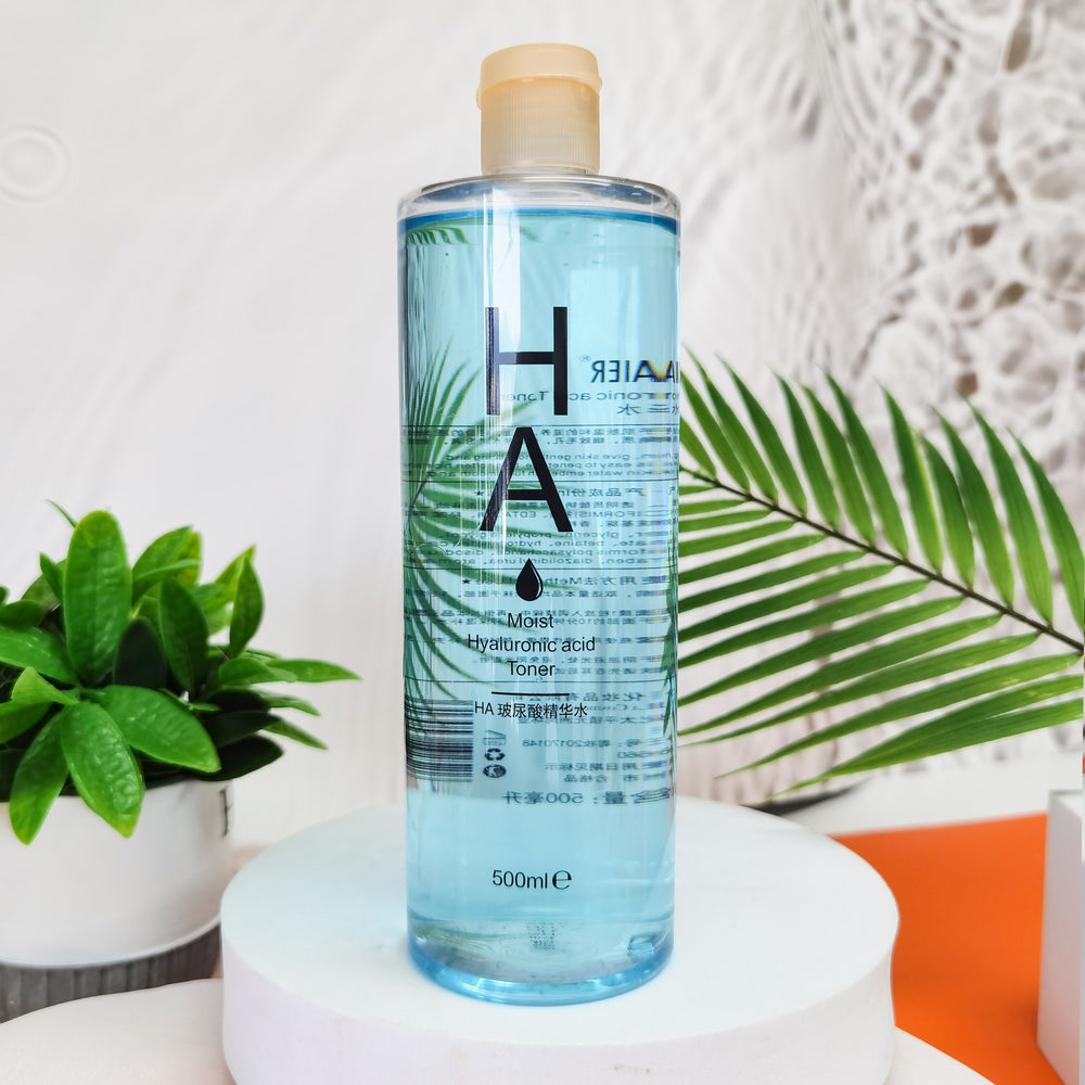 Factory direct sales vc toner, hydrating, moisturizing, refreshing, oil control, deep nourishing ha hyaluronic acid essence water 500ml