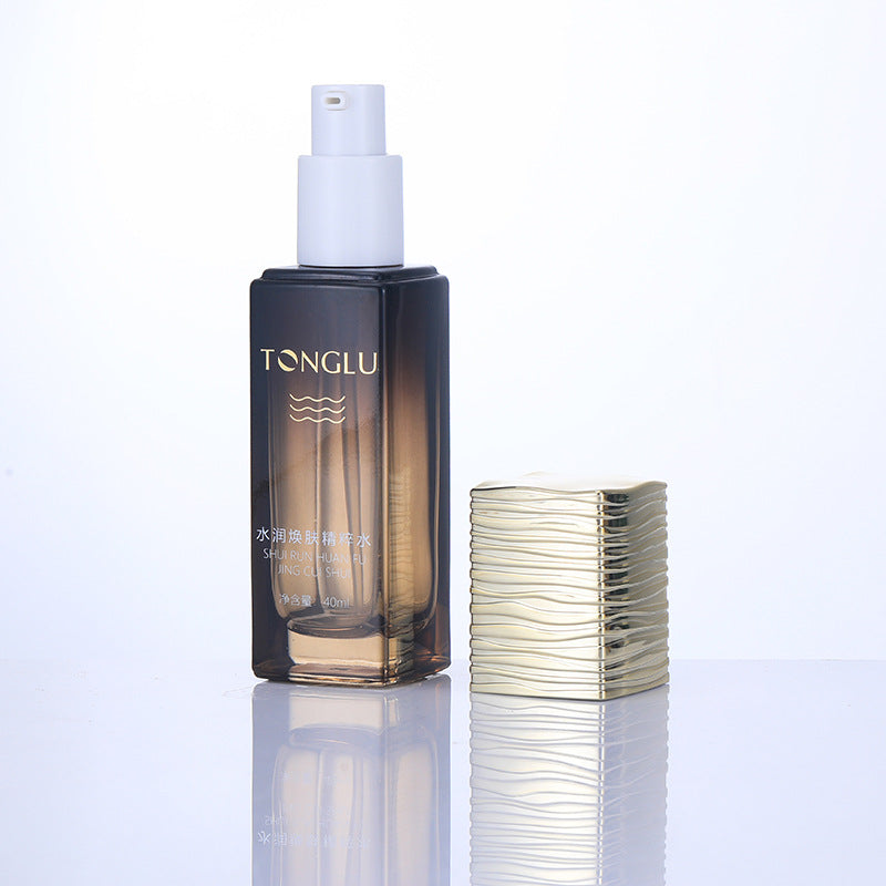 New cosmetic glass suit packaging material 120ml lotion essential oil refill bottle refill spray bottle 50g cream bottle