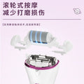 Manso electric foot file - automatic rechargeable callus remover for smooth, beautiful feet - electric foot scrubber & pedicure machine