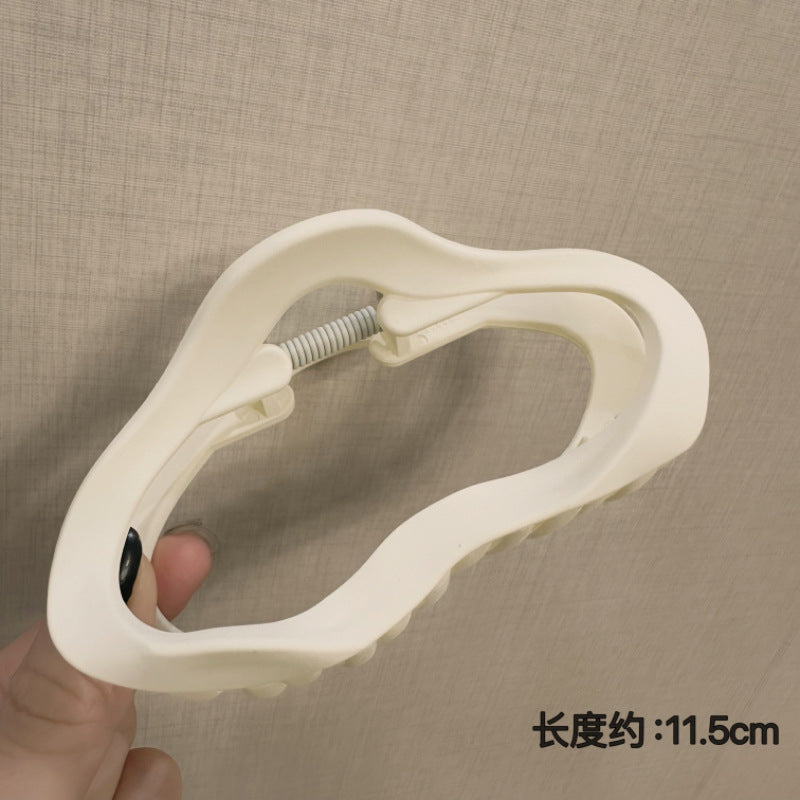 Korean autumn/winter premium hair clips - exquisite claw clips for updos, large size shark clips for thick hair, women's hair accessories