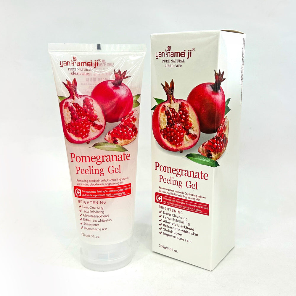 Export pomegranate exfoliating apple cucumber exfoliating gel scrub facial body gentle brightening gel
