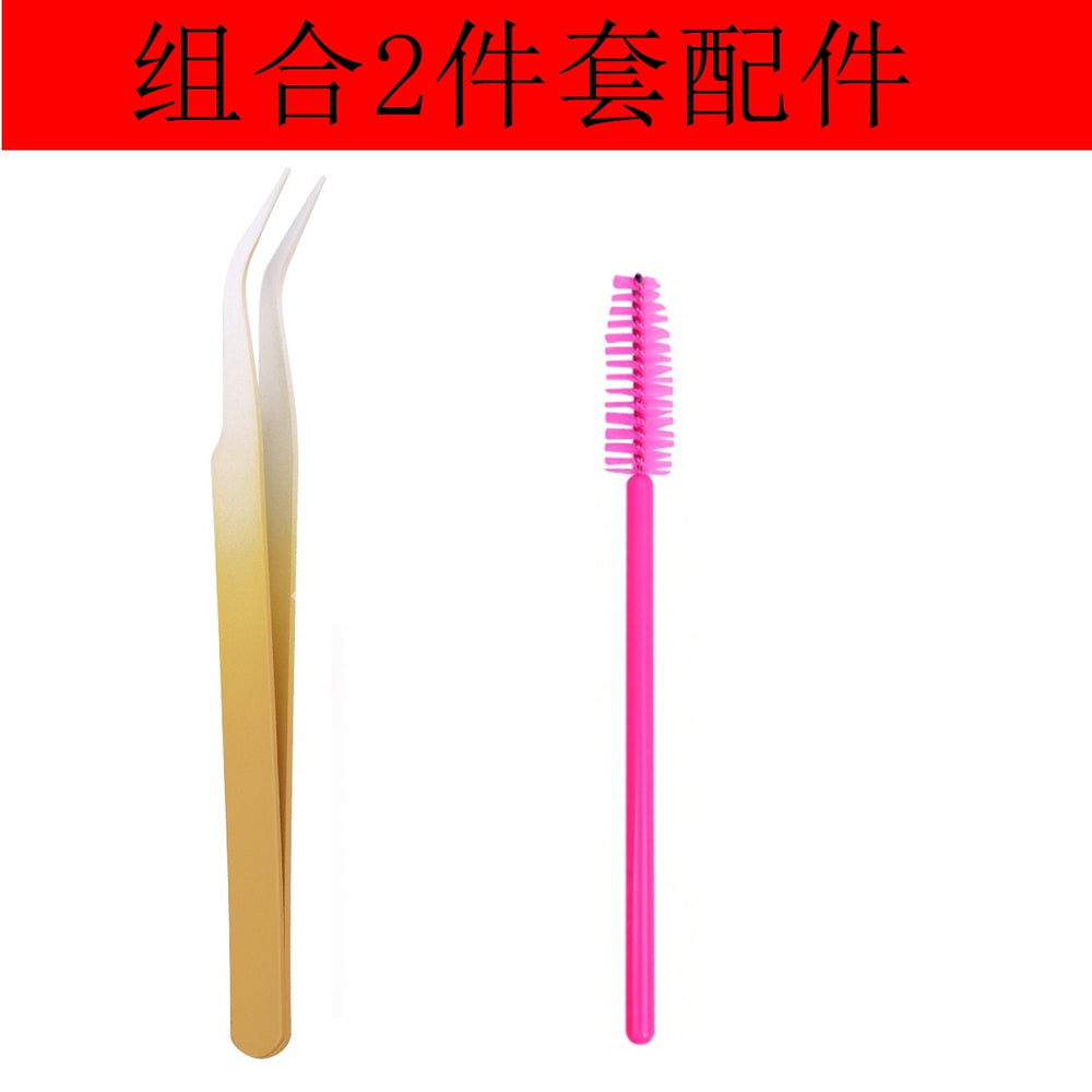 Glue-free false eyelashes fashion cross-border segmented formaldehyde-free diy curling and thickening suitcluster lashes