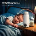 Tiktok hot-selling cross-border wireless thermostatic baby bottle warmer for on-the-go formula preparation